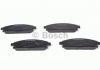 Тормозные колодки дисковые передние Nissan X-Trail 01-, Terrano 95- BOSCH 0986424715 (фото 2)