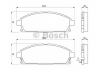 Тормозные колодки дисковые передние Nissan X-Trail 01-, Terrano 95- BOSCH 0986424715 (фото 1)