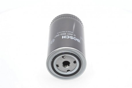 Фильтр масляный H=183mm VW 2,4/2,5D/TDI; AUDI; VOLVO BOSCH 0451203087 (фото 1)