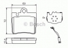 Тормозные колодки дисковые задние DB W220 98-05 BOSCH 0986424830 (фото 1)