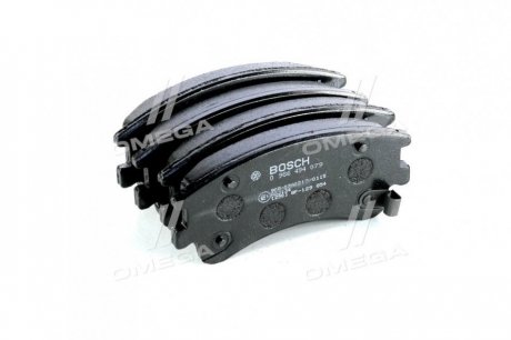 Тормозные колодки дисковые передние MAZDA 6 02- BOSCH 0986494079 (фото 1)