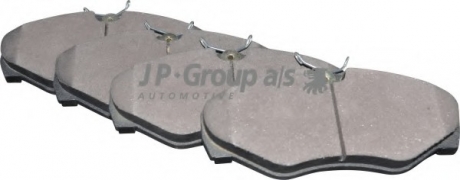Комплект тормозных колодок, дисковый тормоз JP GROUP 1263601910 (фото 1)