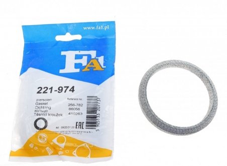 Уплотнительное кольцо (труба выхлопного газа) Fischer Automotive One (FA1) 221-974 (фото 1)