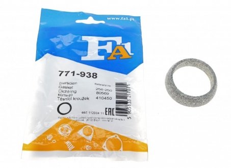 Уплотнительное кольцо (труба выхлопного газа) Fischer Automotive One (FA1) 771-938 (фото 1)