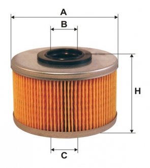 Фильтрующий элемент топливного фильтра WIX FILTERS WF8014 (фото 1)