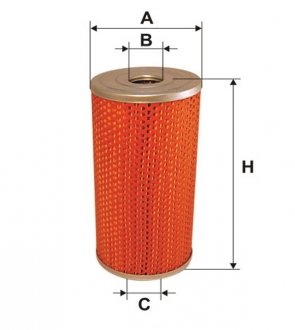 Фільтруючий елемент масляного фільтра = FN OM505=OM505/T WIX FILTERS 51835E (фото 1)