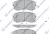 Тормозные колодки дисковые передние SP1202 SANGSIN BRAKE
