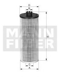 Фильтрующий элемент масляного фильтра MANN HU 931/6 X (фото 1)