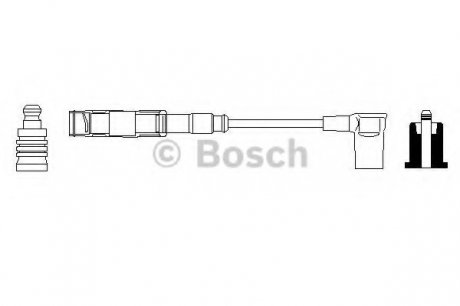 Дріт високовольтний MC 96 BOSCH 0356912908 (фото 1)