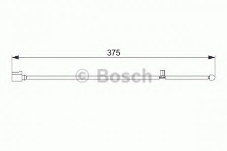 Датчик износа тормозных колодок BOSCH 1987474562 (фото 1)