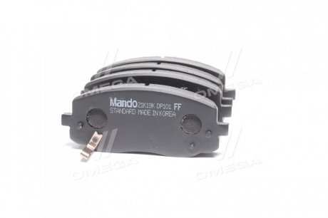 Колодки дискового гальма MANDO MPK25 (фото 1)