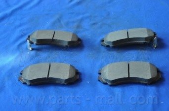 Кт. Гальмівні колодки дискові PARTS-MALL PKA-004 (фото 1)