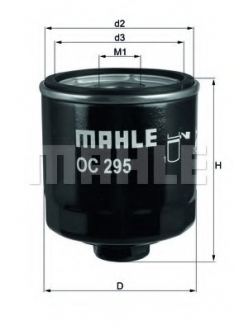 Масляний фільтр MAHLE / KNECHT OC 295 (фото 1)