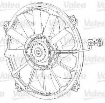 Вентилятор радіатора Valeo 696091 (фото 1)