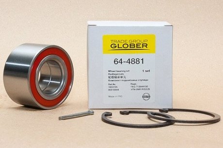 Подшипник ступицы шариковый GLOBER 64-4881 (фото 1)
