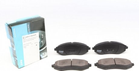 Комплект гальмівних колодок PARTS KAVO KBP-1003 (фото 1)