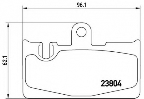 Гальмівні колодки дискові P83 059 BREMBO P83059 (фото 1)