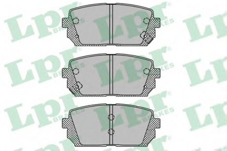 Тормозные колодки дисковые LPR 05P1416 (фото 1)