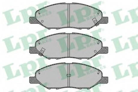 Тормозные колодки дисковые LPR 05P1497 (фото 1)