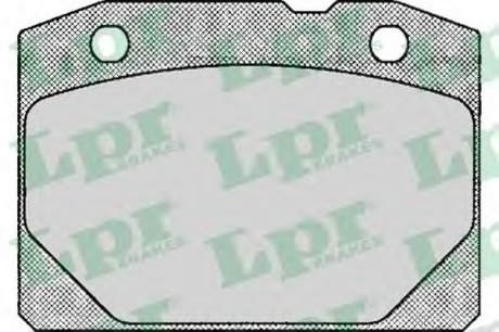 Гальмівні колодки дискові LPR 05P127 (фото 1)