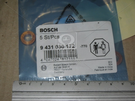Ущільнювальне кільце BOSCH 9431030172 (фото 1)