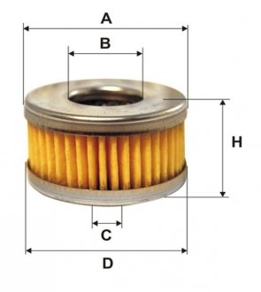 Фильтр топливный WIX FILTERS WF8351 (фото 1)