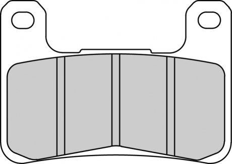 Гальмівні колодки FE = -AXLE=F FERODO FDB2178ST (фото 1)