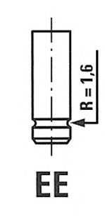 Клапан впускний MITSUBISHI 6102/BMNT IN FRECCIA R6102/BMNT (фото 1)