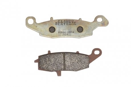Гальмівні колодки FE = -AXLE=F/R FERODO FDB2049P (фото 1)