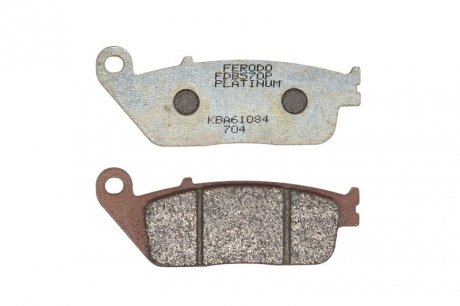 Гальмівні колодки FE - AXLE F/R FERODO FDB570P (фото 1)