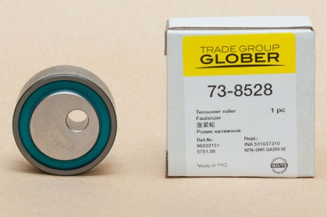 Ролик натяжной GLOBER 73-8528 (фото 1)