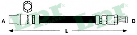 Тормозной шланг LPR 6T46904 (фото 1)