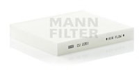 Фільтр салону -FILTER MANN CU 2351 (фото 1)
