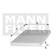 Фільтр салону -FILTER MANN FP 2620 (фото 1)