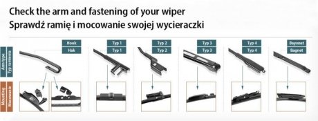 Щетка стеклоочистителя Visioflex OE (картон. упаковка) x 2шт. SWF 119314 (фото 1)