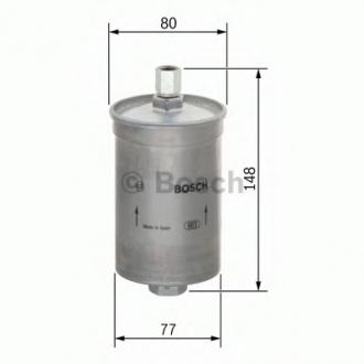 Фильтр топливный H=148mm DB W123/124/126/140/201/202 BOSCH 0450905203 (фото 1)