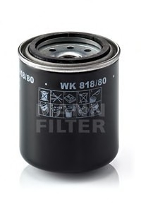 Паливний фільтр WK818/80 MANN WK 818/80 (фото 1)
