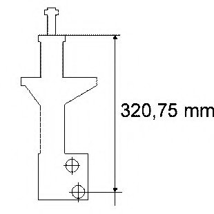 Амортизатор підвіски SACHS 170 129 (фото 1)