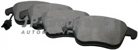 Комплект тормозных колодок, дисковый тормоз JP GROUP 1163607210 (фото 1)
