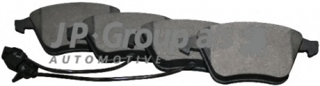 Комплект тормозных колодок, дисковый тормоз JP GROUP 1163607010 (фото 1)