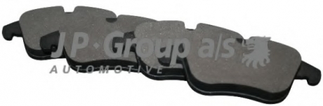 Комплект тормозных колодок, дисковый тормоз JP GROUP 1563601710 (фото 1)