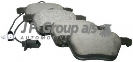 Комплект тормозных колодок, дисковый тормоз JP GROUP 1163604410 (фото 1)