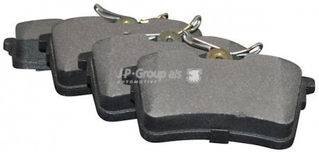 Комплект тормозных колодок, дисковый тормоз JP GROUP 4163700910 (фото 1)