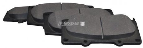 Комплект тормозных колодок, дисковый тормоз JP GROUP 4863600710 (фото 1)