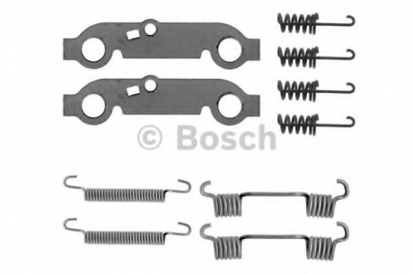 Гальмівні аксесуари (Монтажний комп-кт колодки) BOSCH 1987475076 (фото 1)