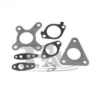 Монтажные комплекты для турбокомпрессоров Fischer Automotive One (FA1) KT750011E (фото 1)