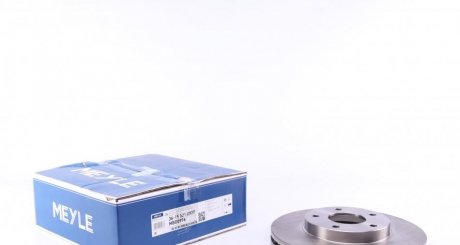 Тормозной диск вентилируемый передний MEYLE 36-15 521 0027 (фото 1)
