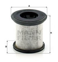 Фильтрующий элемент для сжатого воздуха MANN LC 10 001 X (фото 1)