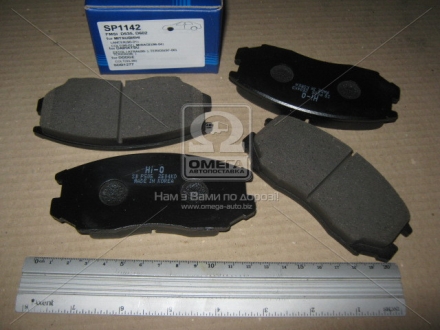 Тормозные колодки дисковые передние BRAKE Hi-Q (SANGSIN) SP1142 (фото 1)