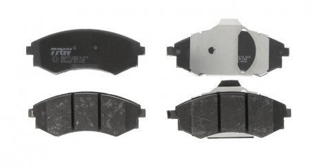 Комплект тормозных колодок, дисковый тормоз TRW GDB3256 (фото 1)